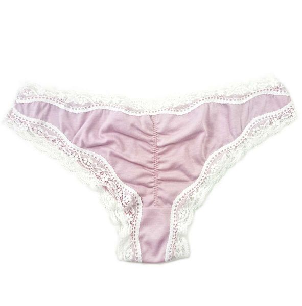Lingerie Cotton, Pink Briefs, Size 74